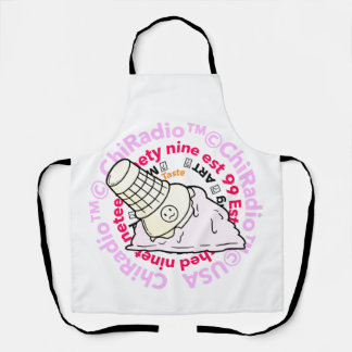 Tablier ChiRadio LLC ™ ( logo crème glacée )