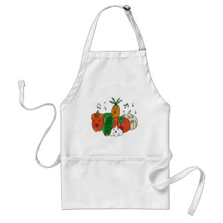 Tablier Choir of vegetables