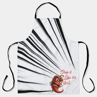 Tablier “Chop It Like It’s Hot” All-Over Print Apron