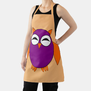 Tablier Chouette d'Halloween