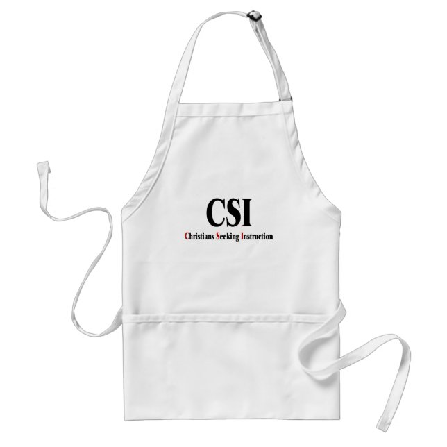 Tablier Chrétiens CSI (Devant)