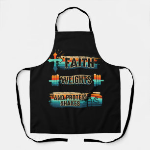 Tablier Christian Athlete Vêtements entraînement Gym Weigh