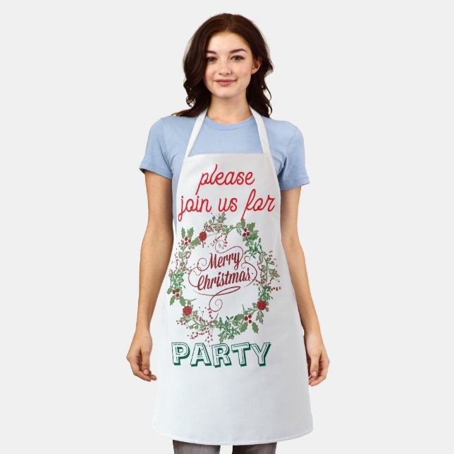 Tablier christmas apron (Porté)