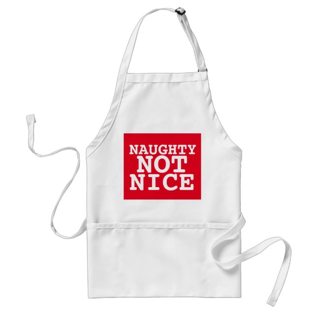 TABLIER CHRISTMAS CUISINE APRONS NAÏGHTT PAS BON (Devant)