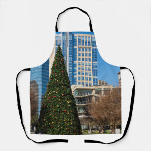 Tablier Christmas Downtown Dallas Apron