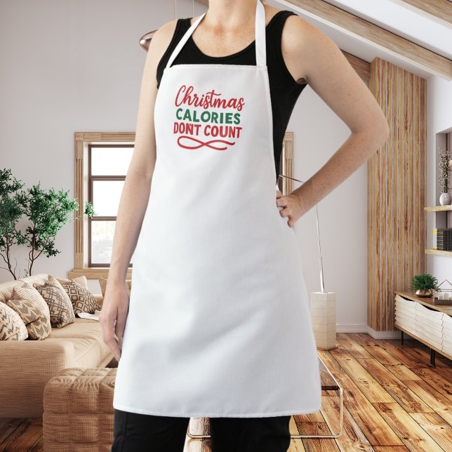 Tablier Christmas funny quote diet (Créateur téléchargé)