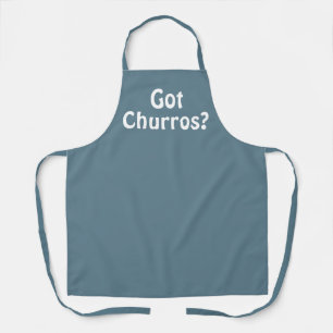 Tablier Churros Dusty Blue Baking