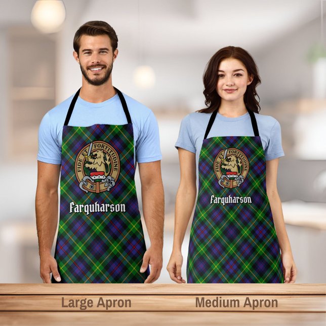 Tablier Cimetière Clan Farquharson sur l'aire de Tartan (Créateur téléchargé)