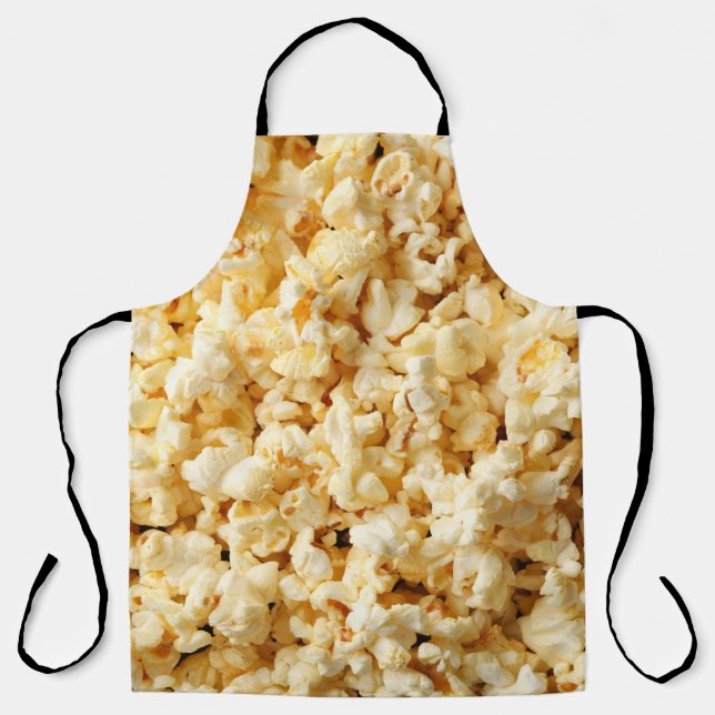 Tablier Cinéma Popcorn Arrière - plan complet. (Recto)