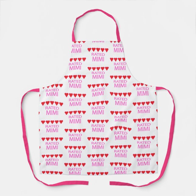 Tablier Cinq coeurs Mimi (Recto)