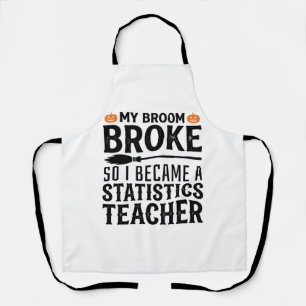 Tablier Citation drôle de professeur de statistiques pour 
