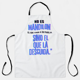 Tablier citation mandilon