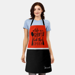 Tablier Citations de chef drôle Apron