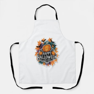 Tablier Citations drôles et effrayantes d'Halloween Joyeux