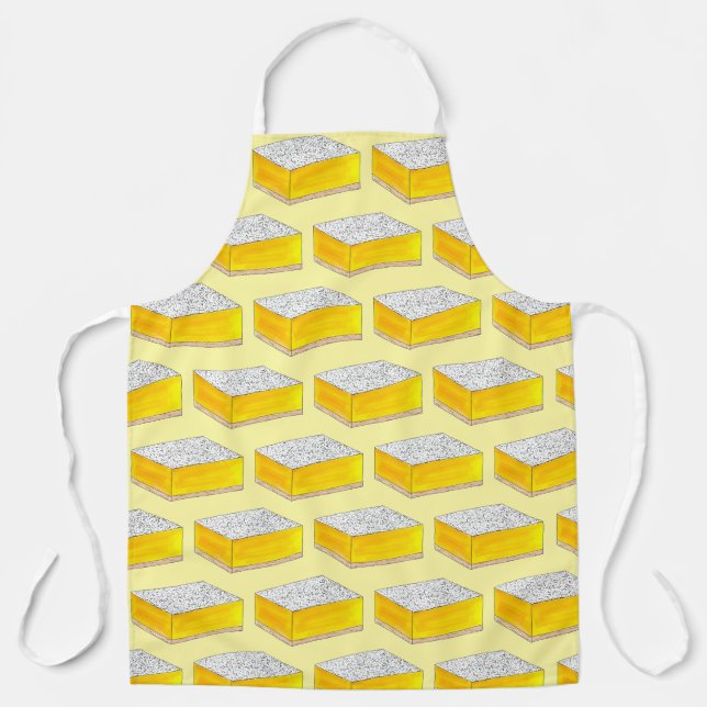 Tablier Citron Carré Traybake Dessert Bar Cookie Vente de  (Recto)