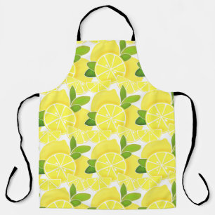 Tablier Citron citron tranches de citron fruits tropicaux 