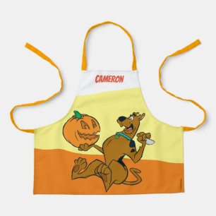 Tablier Citrouille de sculpture Scooby-Doo