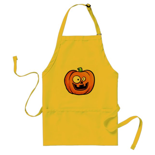 tablier Citrouille d'Halloween (Devant)