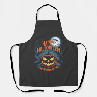 Tablier Citrouille d'Halloween effrayante Jack O
