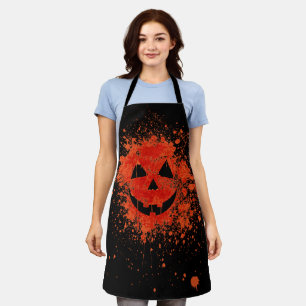 Tablier Citrouille en panne Jack O'lantern Apron