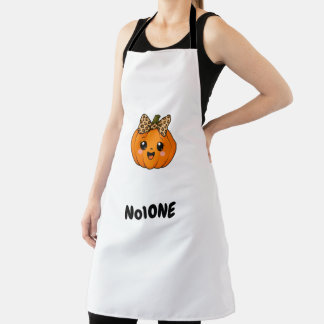 Tablier Citrouille miniature mignonne orange Halloween Per