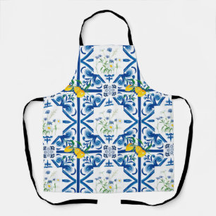 Tablier Citrus, citrons, méditerranéen