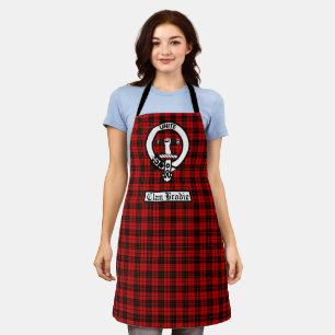Tablier Clan Brodie Crest Badge & Tartan
