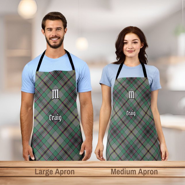 Tablier Clan Craig Tartan Apron (Créateur téléchargé)