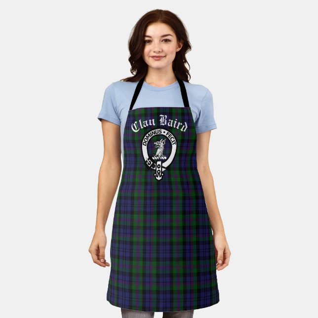 Tablier Clan écossais Baird Crest Tartan (Porté)