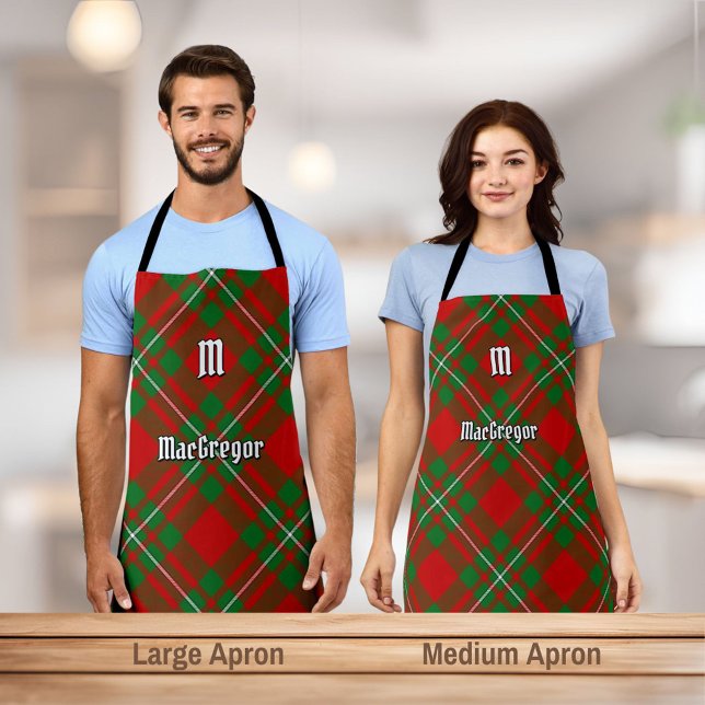 Tablier Clan Gregor Tartan Apron (Créateur téléchargé)