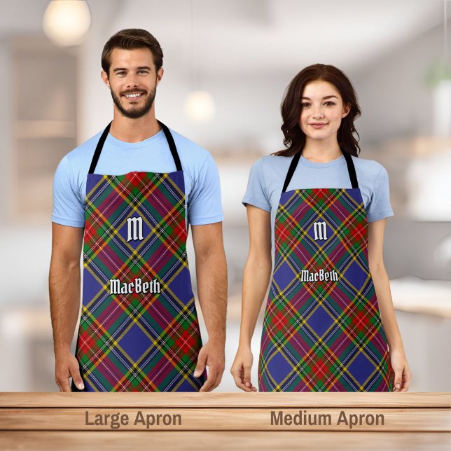 Tablier Clan MacBeth Tartan Apron (Créateur téléchargé)