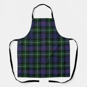 Tablier Clan Plaid MacKenzie Green Purple Check Tartan