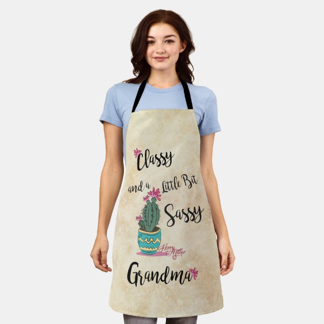 Tablier Classé Et Un Peu Sassy Apron (Porté)