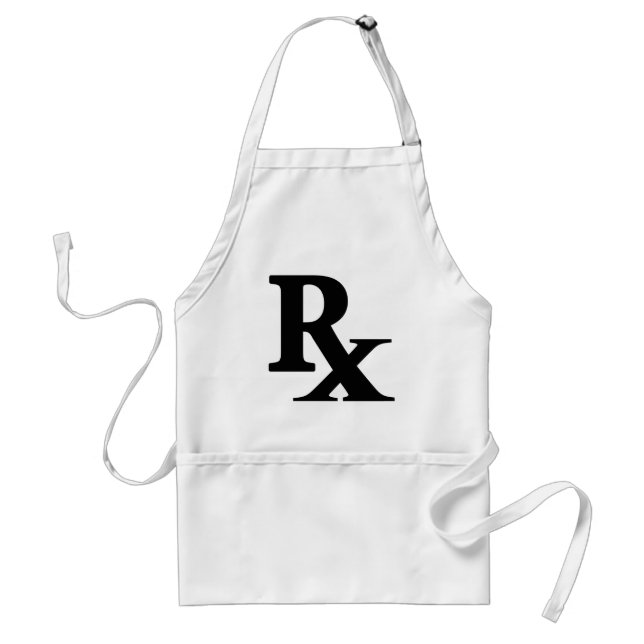 Tablier Classic Rx Pharmacie Icône cadeau imprimé pour pha (Devant)