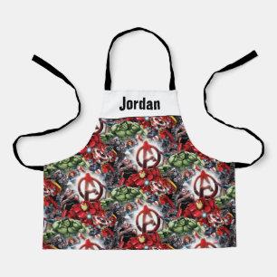 Tablier Classique Avengers Groupe Avengers Logo Glown