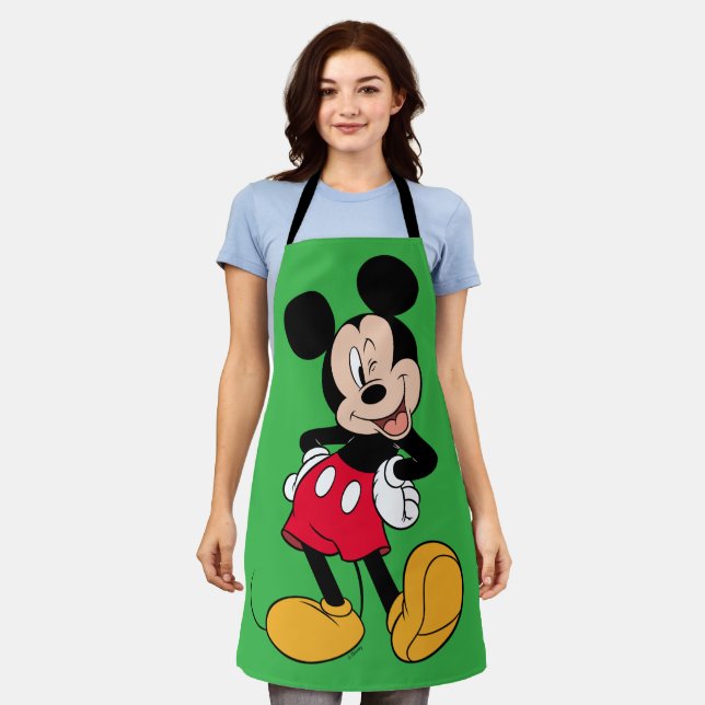 Tablier Clin d'œil de Mickey Mouse (Porté)