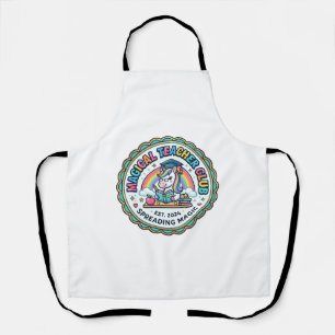 Tablier Club de professeur magique de licorne drôle cadeau