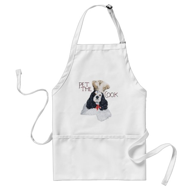 Tablier Cocker Spaniel Américain Chef (Devant)