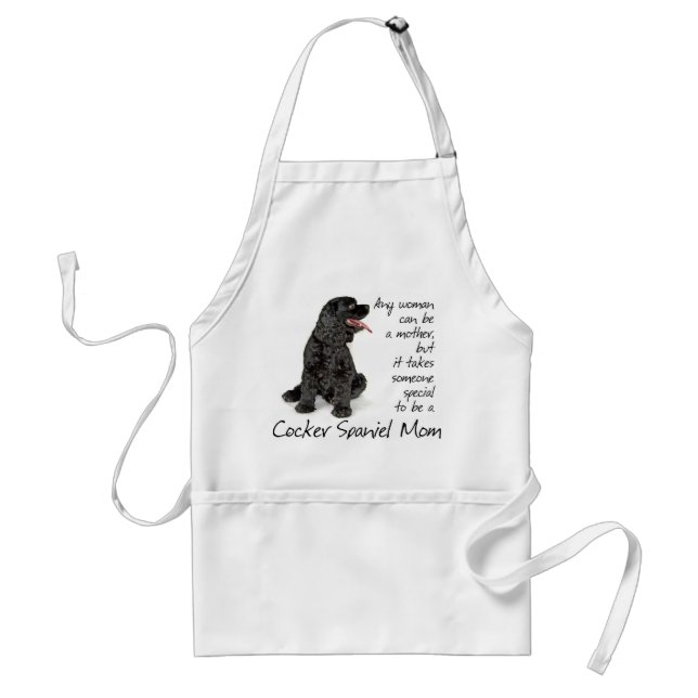Tablier Cocker Spaniel Mom Apron (Devant)