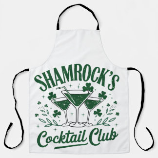 Tablier Cocktail shamrock