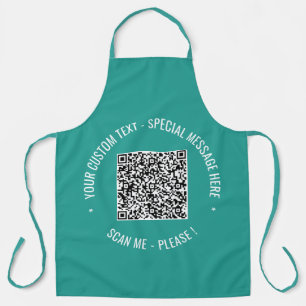Tablier Code QR et tableur texte personnalisé Choisir la c