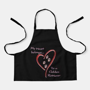 Tablier Coeur appartient à Golden All-Over Print Apron