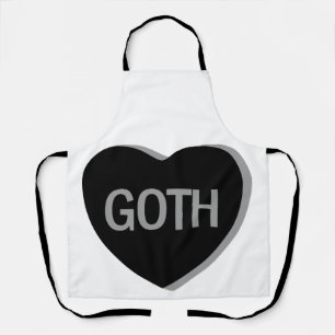 Tablier Coeur de bonbons - Goth