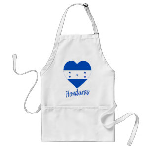 Tablier Coeur de drapeau du Honduras