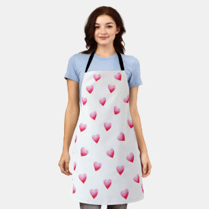 Tablier Coeur rouge mignon romantique