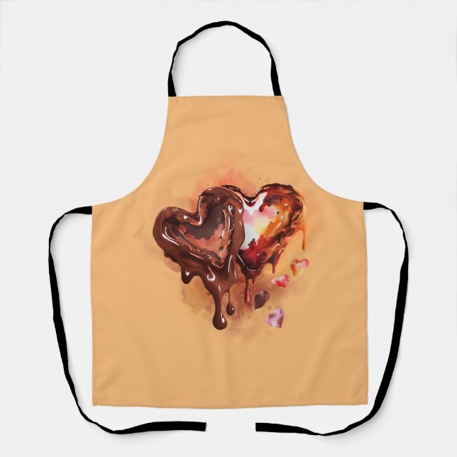 Tablier Coeurs de chocolat (Recto)