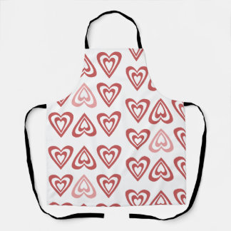 Tablier Cœurs de la Saint-Valentin Mignons – Conception d'