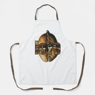 Tablier Coffee-flavored kitchen apron