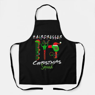 Tablier Coiffeur Cadeaux assortis d'équipage de Noël