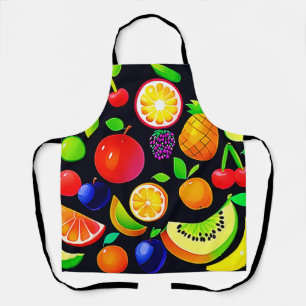 Tablier Collection de fruits brillants